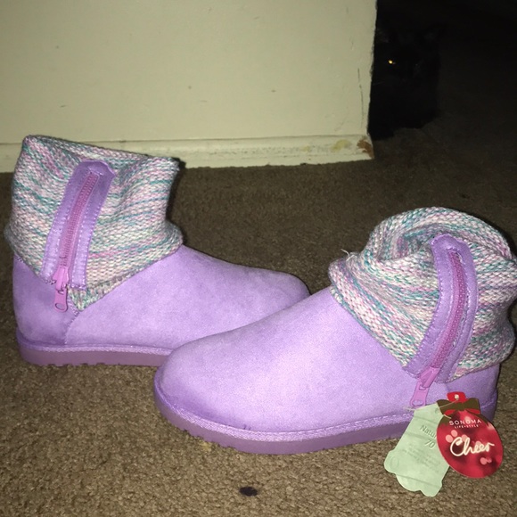 Light Purple Boots - Picture 2 of 3